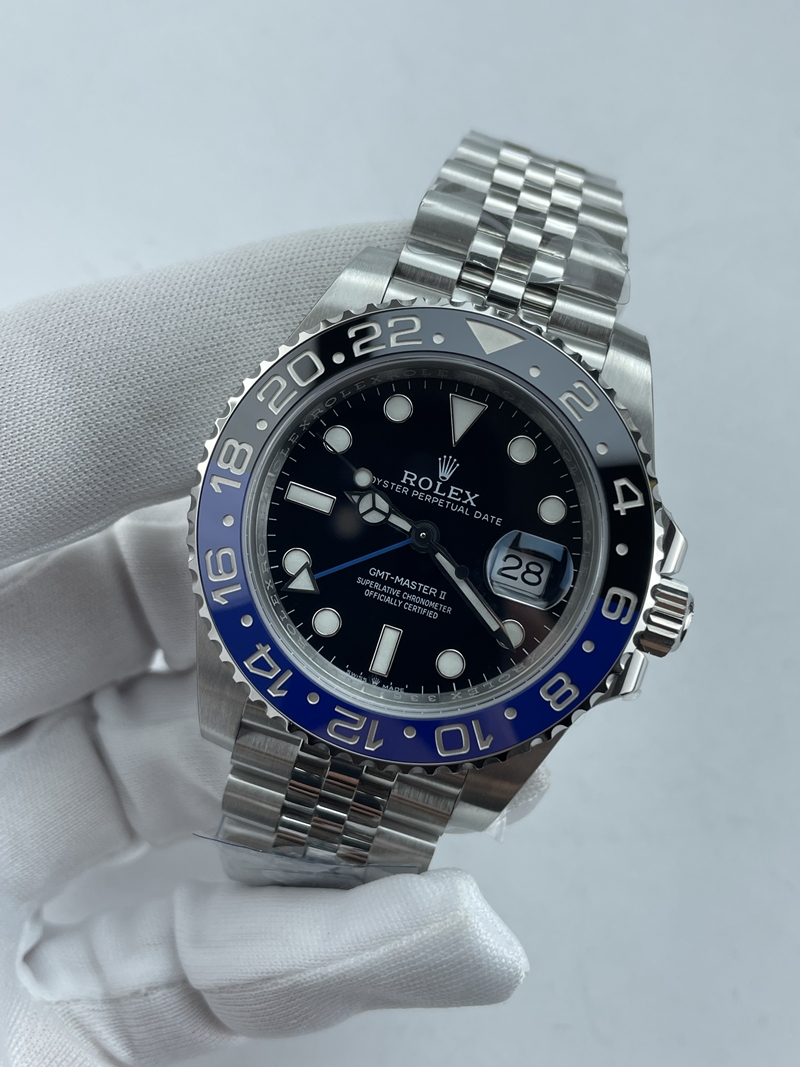 (준비완료/특급배송)NO.3669/QP공장 롤렉스 배트걸 지엠티마스터2 126710BLNR